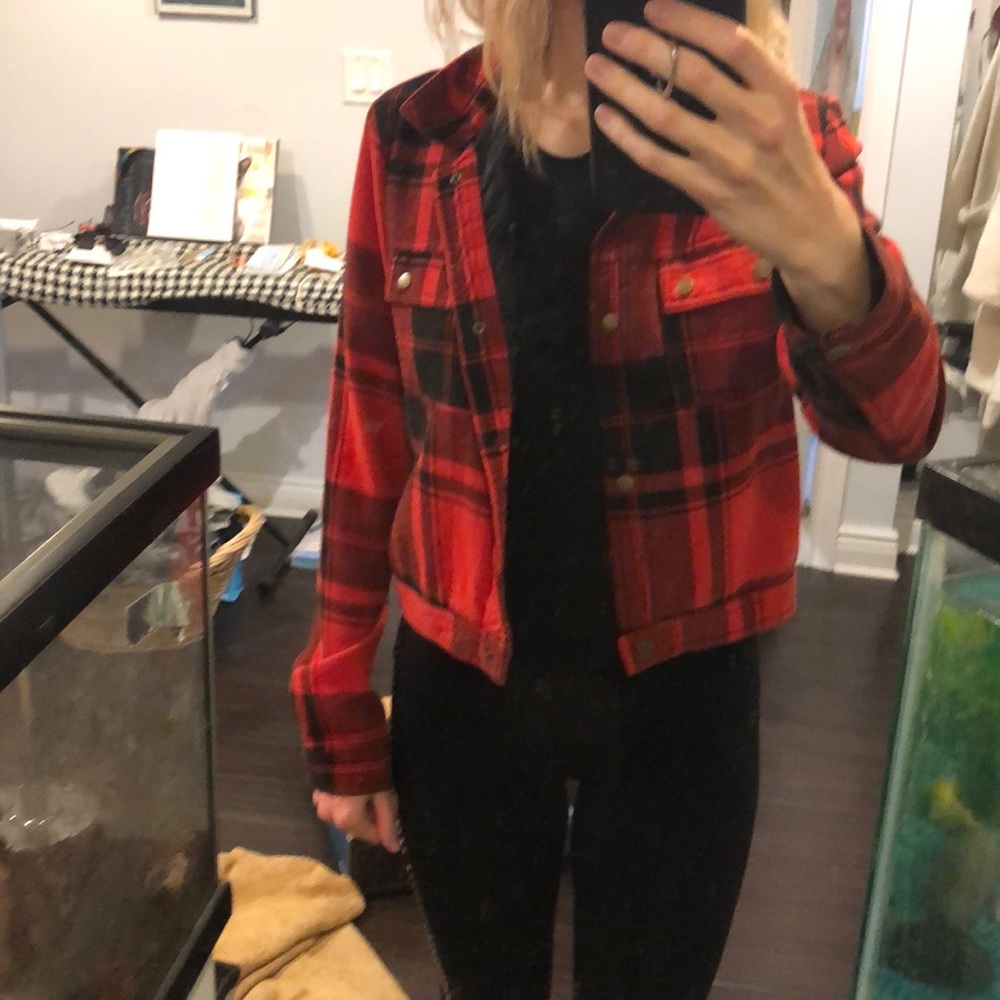 Mossimo plaid jacket - Picture 4 of 4